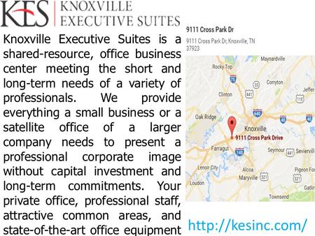 Choose Your Reasonable Knoxville Office Space for Lease