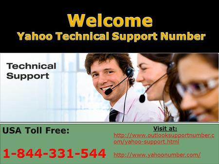 Contact Yahoo Technical Support Number 1-844-331-5444