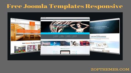 Responsive One Page Joomla Template / Themes