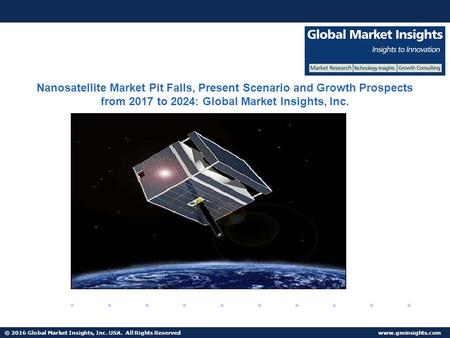 © 2016 Global Market Insights, Inc. USA. All Rights Reserved  Fuel Cell Market size worth $25.5bn by 2024 Nanosatellite Market Pit Falls,