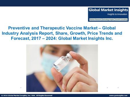 Preventive and Therapeutic Vaccine Market Share, Segmentation, Report 2024