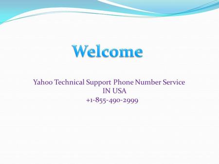 Yahoo Technical Support Phone Number Service IN USA