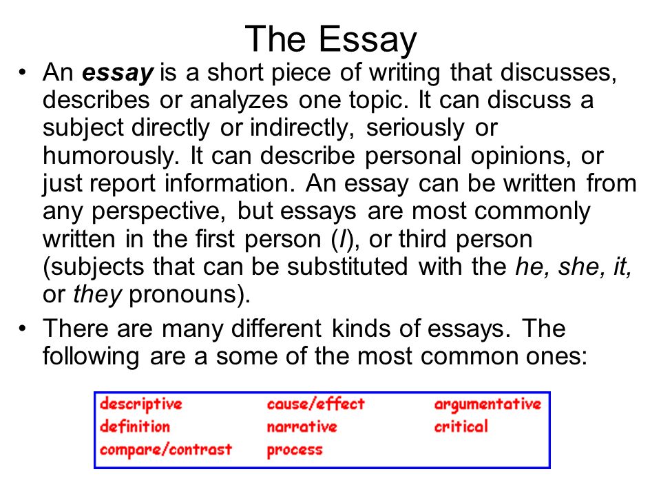 personal cause and effect essay topics