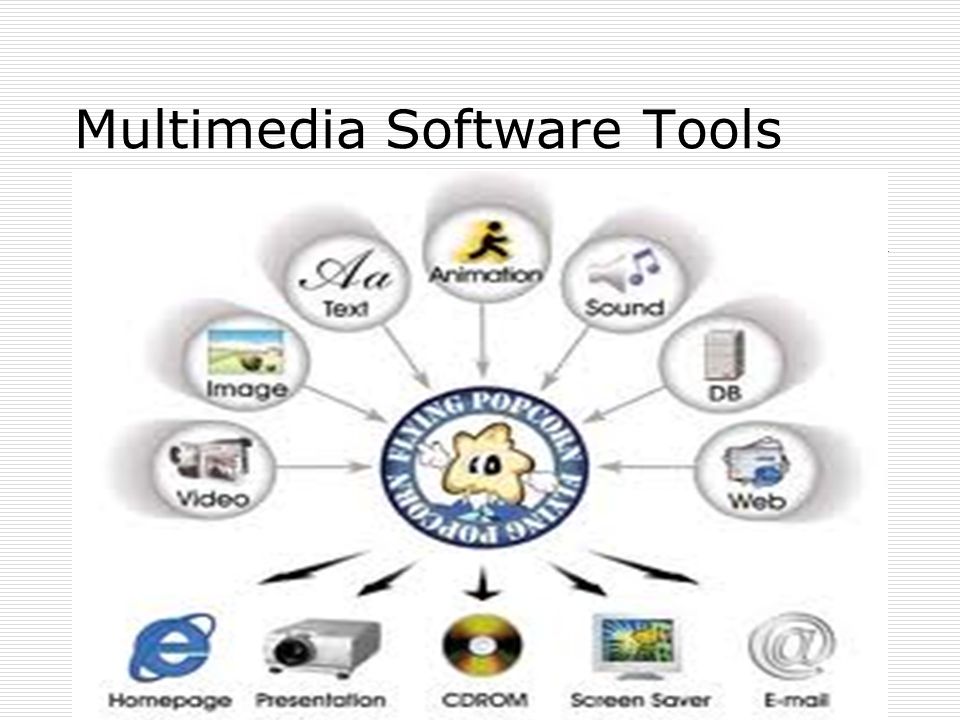 Multimedia Software Tools - ppt video online download