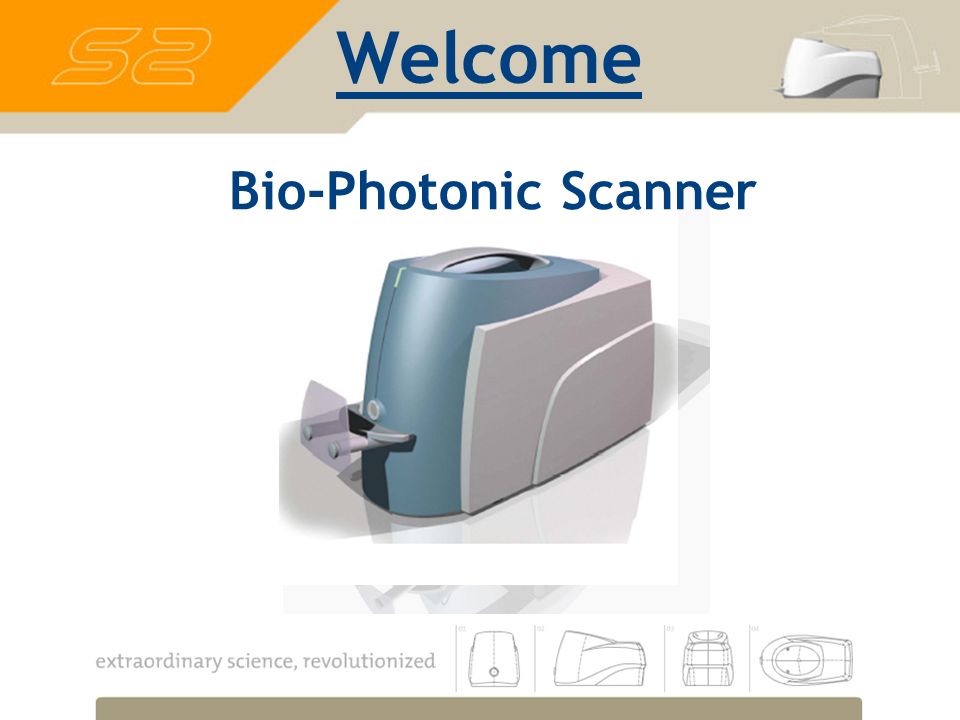 Welcome Bio-Photonic Scanner. - ppt video online download