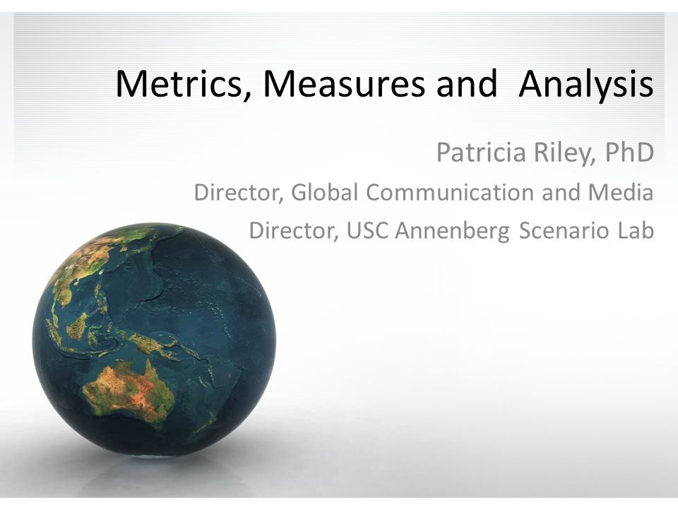 Patricia Riley USC Annenberg School for Communication and Journalism