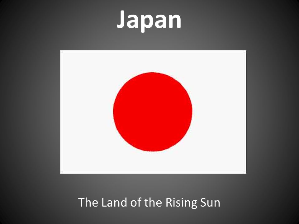 The Land Of The Rising Sun Ppt Download
