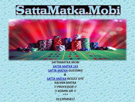 Expert Tips to Play Matka Game
