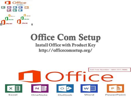 Office Com Setup Install Office with Product Key