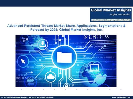 © 2016 Global Market Insights, Inc. USA. All Rights Reserved  Fuel Cell Market size worth $25.5bn by 2024 Advanced Persistent Threats.