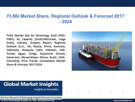 © 2016 Global Market Insights, Inc. USA. All Rights Reserved  FLNG Market Share, Regional Outlook & Forecast FLNG Market.