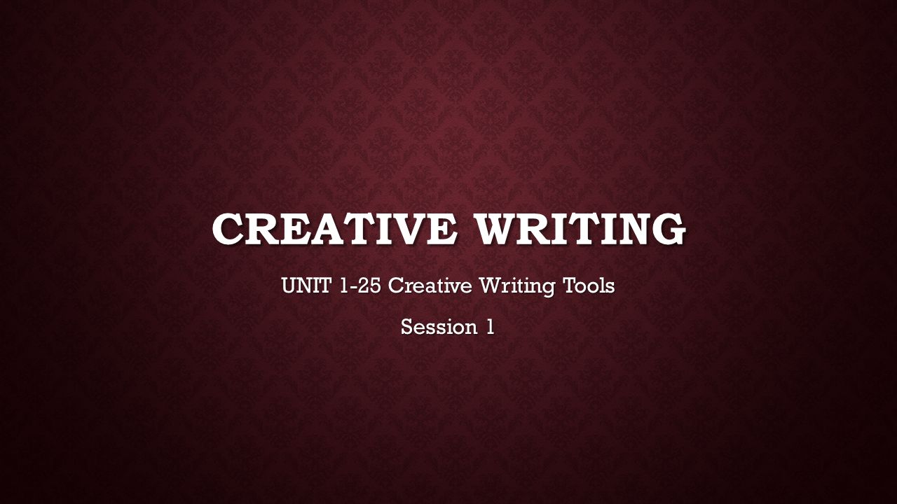 Creative Writing Tools