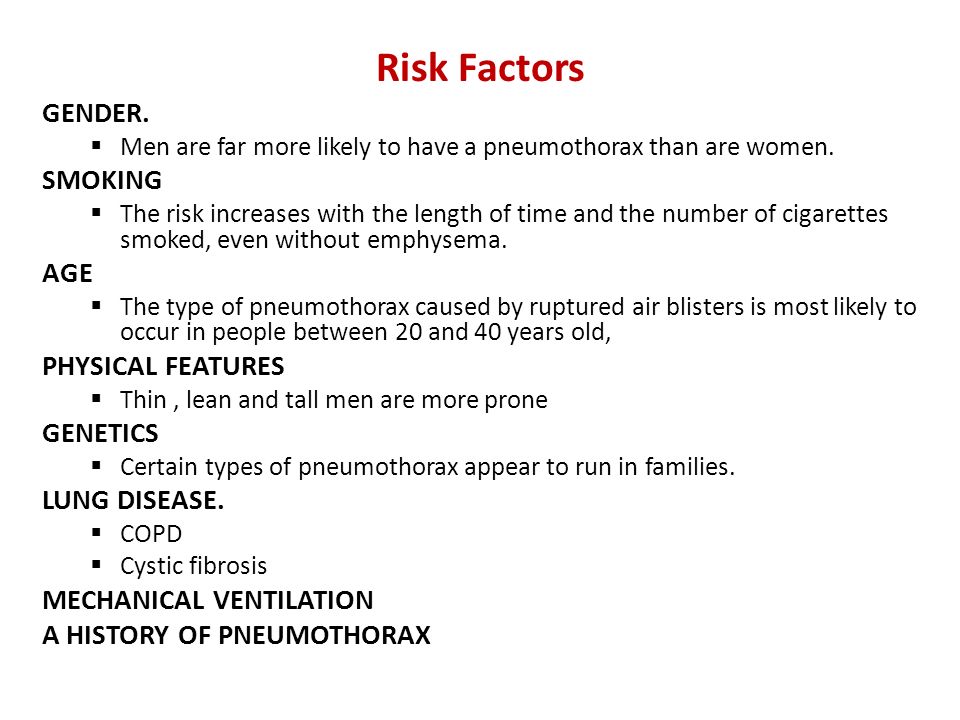 Pneumothorax. - ppt video online download
