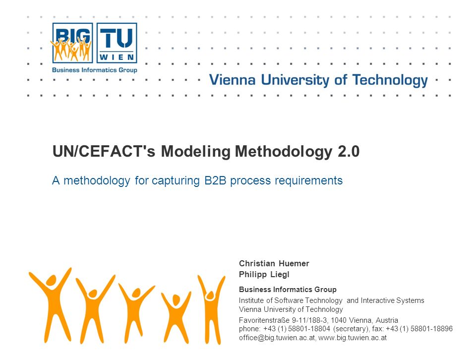Business Informatics Group Institute of Software Technology and Interactive  Systems Vienna University of Technology Favoritenstraße 9-11/188-3, 1040  Vienna, - ppt download