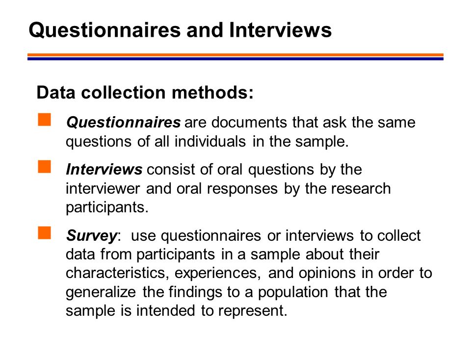 methods of interviewing in data collection