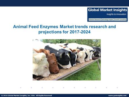 © 2016 Global Market Insights, Inc. USA. All Rights Reserved  Fuel Cell Market size worth $25.5bn by 2024 Animal Feed Enzymes Market.
