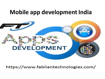 Mobile app development India. Mobile app development company.