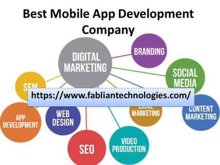 Best Mobile App Development Company https://www.fabliantechnologies.com/