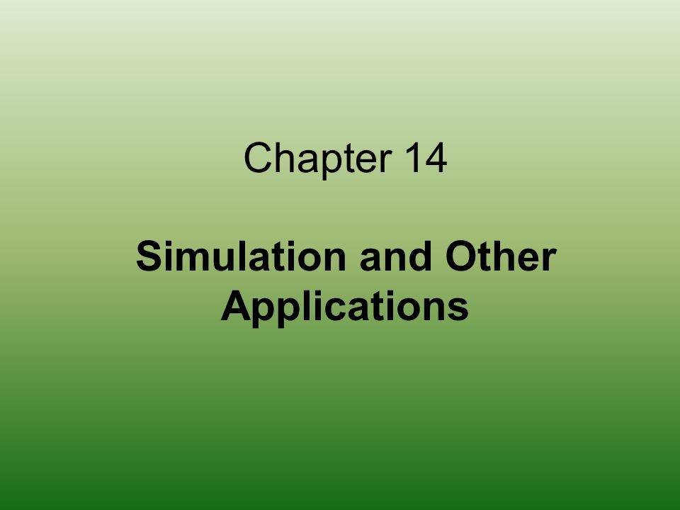 define simulation define simulation