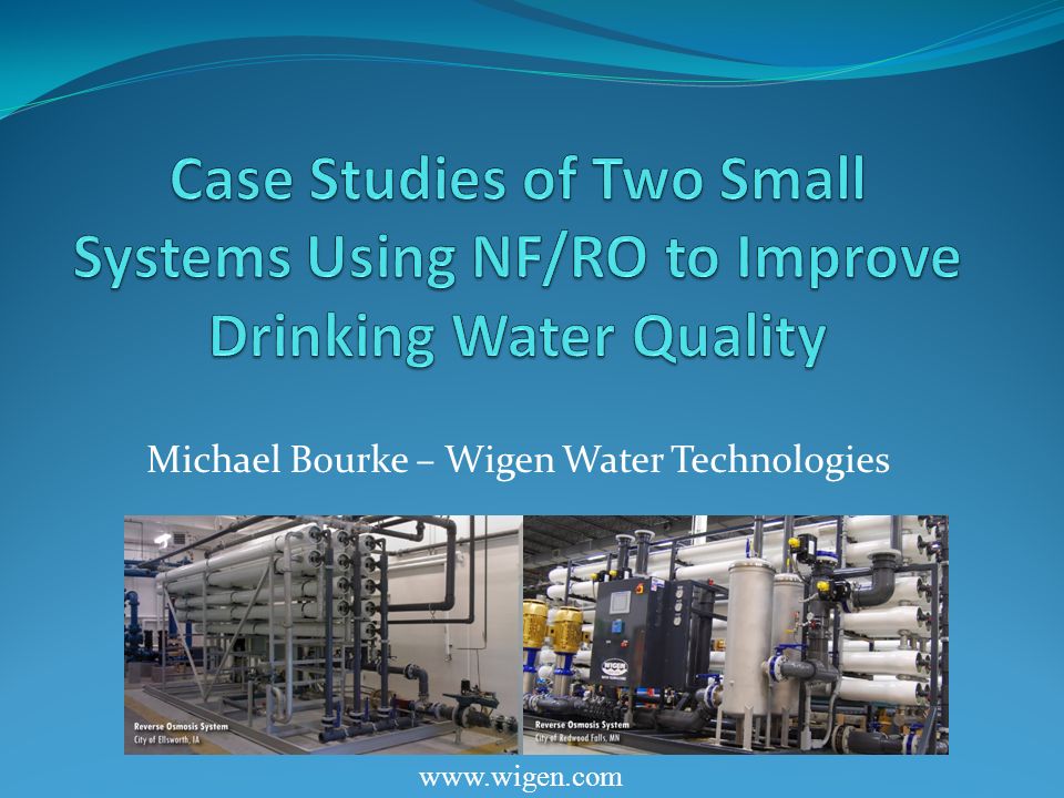 Michael Bourke – Wigen Water Technologies - ppt video online download