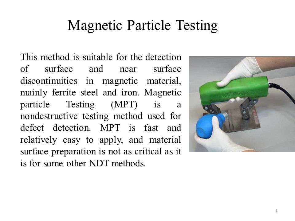 Magnetic Particle Testing - ppt video online download