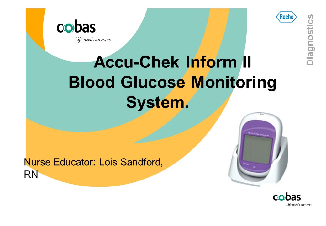 Accu-Chek Inform II Blood Glucose Monitoring System. - ppt video online  download