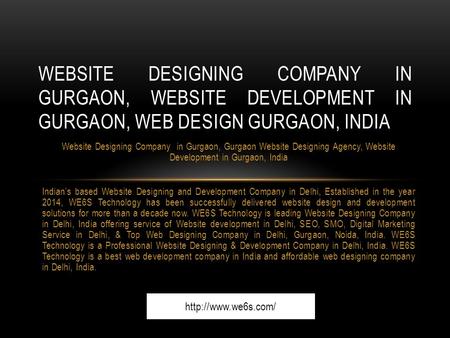 Website Designing Company in Gurgaon, Gurgaon Website Designing Agency, Website Development in Gurgaon, India Indian’s based Website Designing and Development.