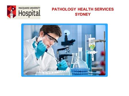 PATHOLOGY HEALTH SERVICES SYDNEY. DOUGLASS HANLY MOIR PATHOLOGY Douglass Hanly Moir PathologyDouglass Hanly Moir Pathologyprovides a state-of-the-art.