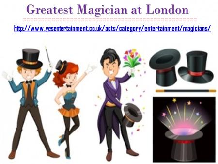 Professional Magicians in London | Yes Entertaiment