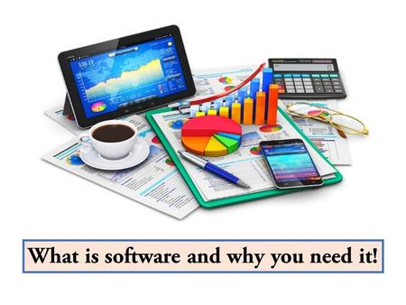 What is software and why you need it!
