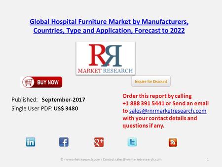 Global Hospital Furniture Market  Forecast to 2022 