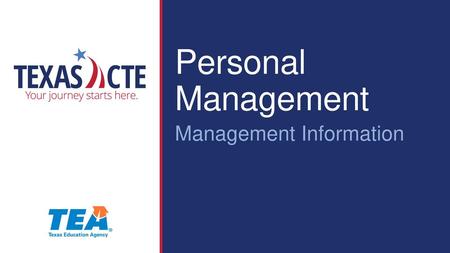 Personal Management Management Information.