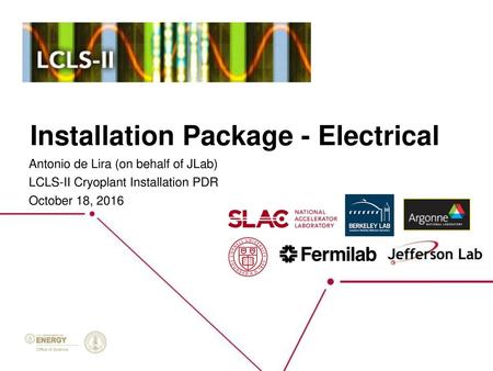 Installation Package - Electrical