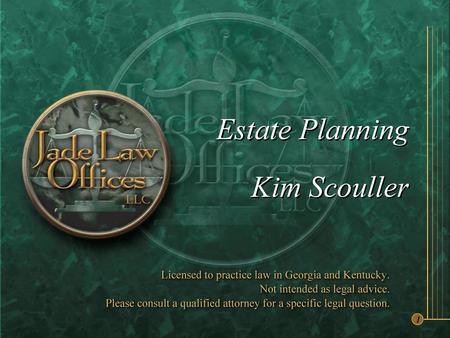 Estate Planning Kim Scouller