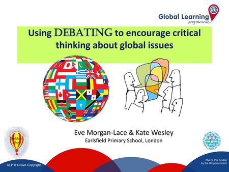 Using debating to encourage critical thinking about global issues
