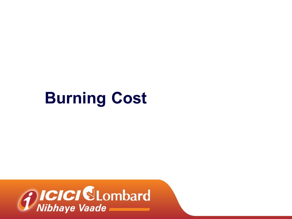 Burning Cost. - ppt video online download
