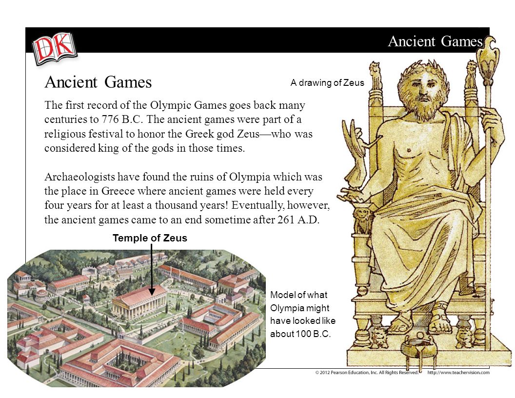 The first olympic games took place in greece many centuries Ancient Games Ancient Games Ppt Video Online Download