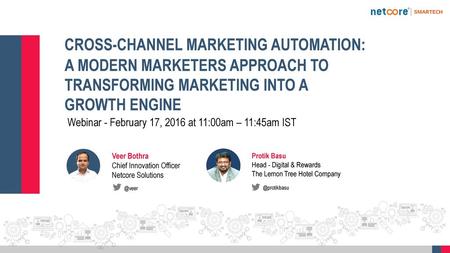 CROSS-CHANNEL MARKETING AUTOMATION: