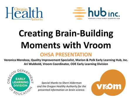 Creating Brain-Building Moments with Vroom