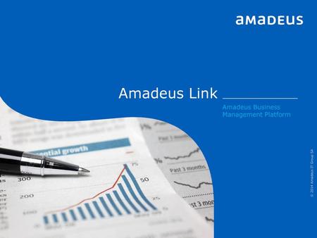 Amadeus Link Amadeus Business Management Platform