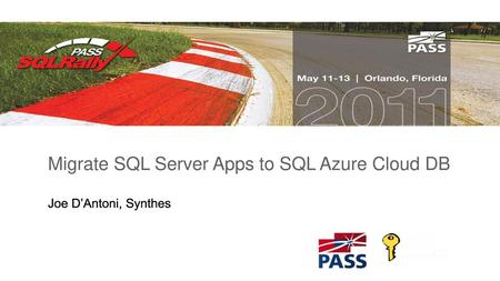 Migrate SQL Server Apps to SQL Azure Cloud DB