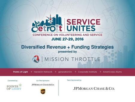 Diversified Revenue + Funding Strategies presented by