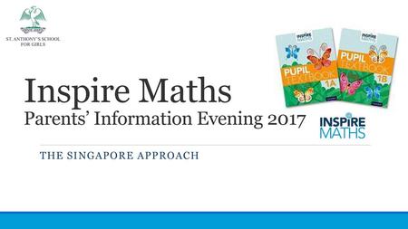 Inspire Maths Parents’ Information Evening 2017
