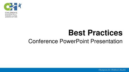 Conference PowerPoint Presentation