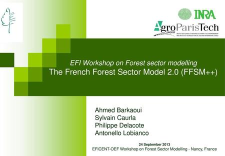 The French Forest Sector Model 2.0 (FFSM++)