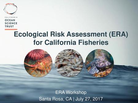 Ecological Risk Assessment (ERA) for California Fisheries