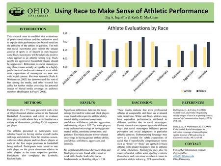 Using Race to Make Sense of Athletic Performance