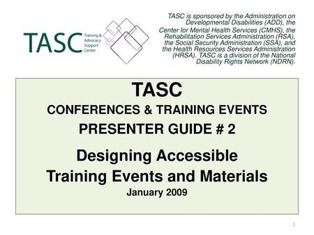 CONFERENCES & TRAINING EVENTS