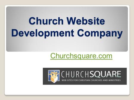 Church Website Development Company Churchsquare.com.