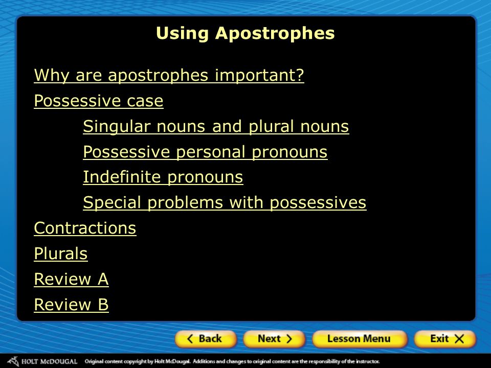 Possessive Pronouns & Contractions: Definition & Examples - Video & Lesson  Transcript